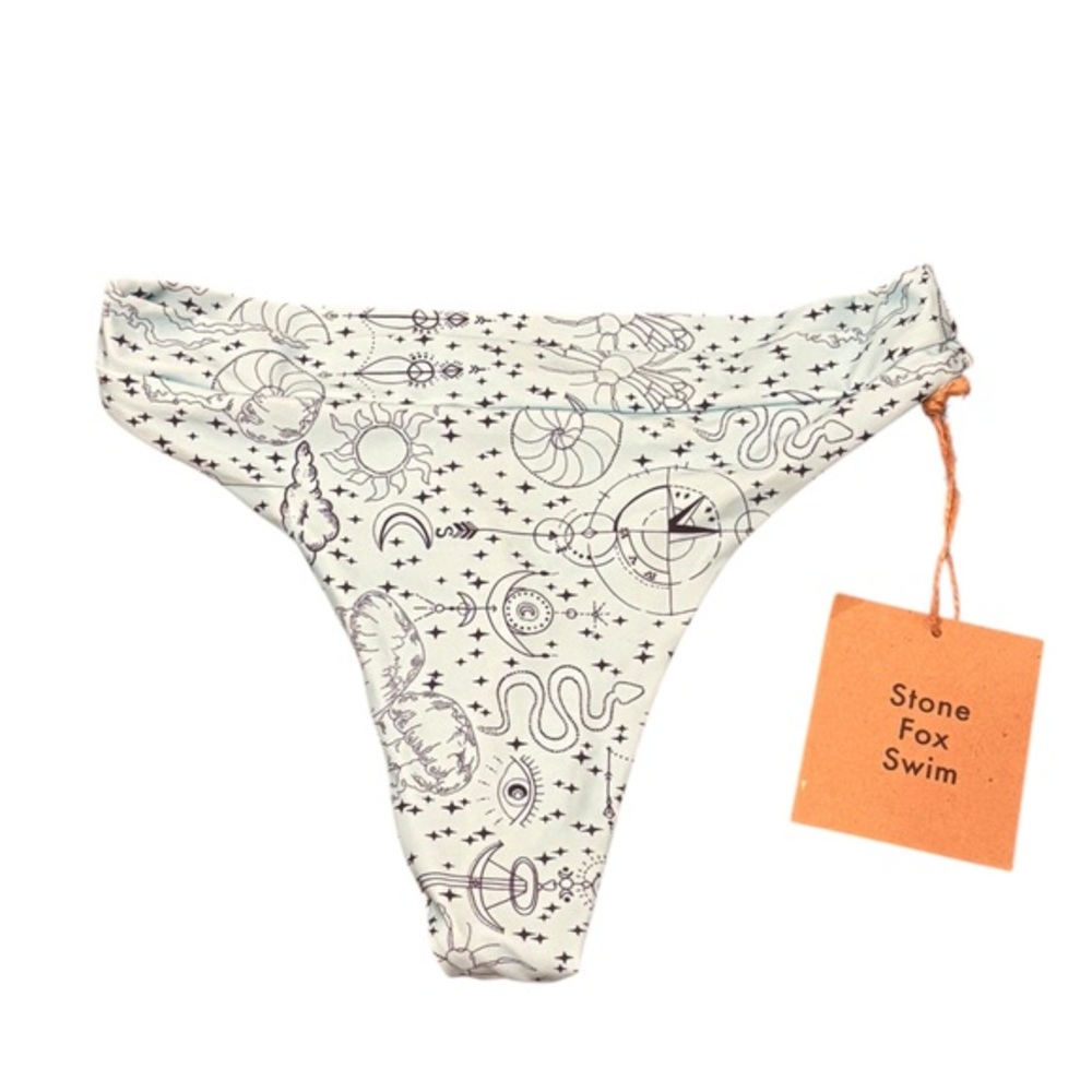 Stone Fox Swim Bikini Bottoms NEW